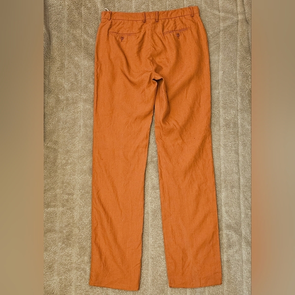 NEW Loro Piana Classic Linen Italian Trousers - Picture 3 of 8
